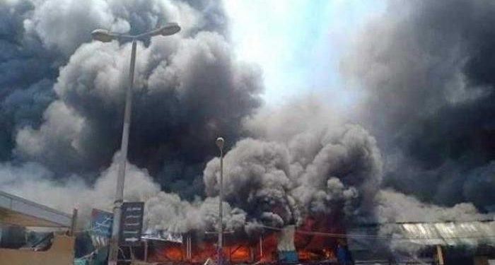 رئيس حى حلوان: 90 % من محال سوق توشكى تم حرقها 1