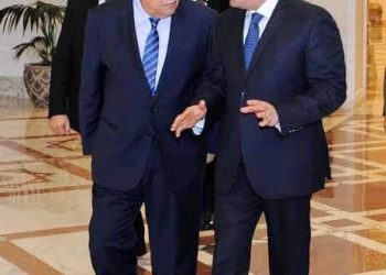 الرئيس السيسي والرئيس الفلسطيني