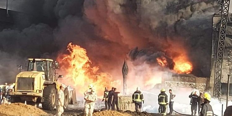 الصحة: ارتفاع إصابات حادث حريق الإسماعيلية لـ 12 .. ولا يوجد وفيات 1