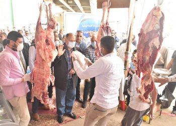 حملات مكثفة على الأسواق ومنافذ بيع اللحوم بأسيوط