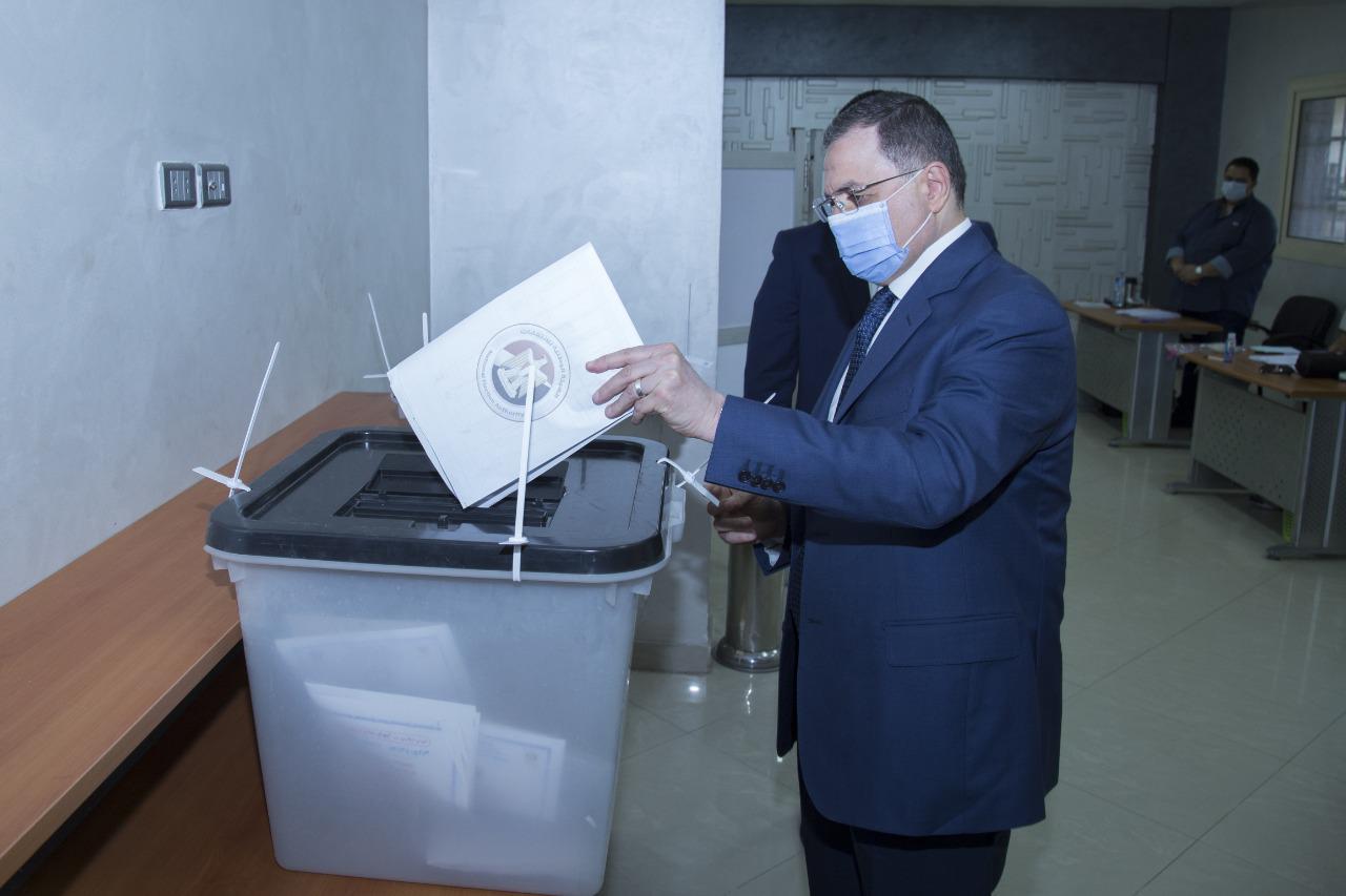 وزير الداخلية يدلي بصوته في انتخابات مجلس الشيوخ 6