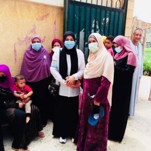 التنمية المحلية تتابع توافد السيدات على لجان الانتخابات فى كفر الشيخ 4