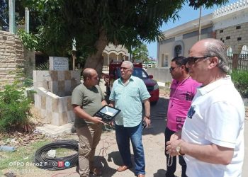 رجل أعمال يتبرع لإنارة مقابر بورسعيد 9