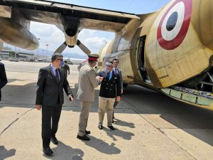 المساعدات المصرية أرسلت الدفعة الرابعة لدعم لبنان 2
