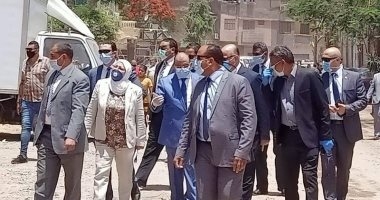 وزير التنمية ومحافظ القاهرة يتابعان سير العملية الانتخابية بشبرا..صور 1