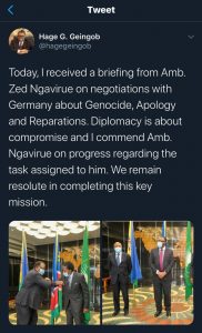 ناميبيا ترفض العرض المقدم من ألمانيا لتعويضها عن الاستعمار 2