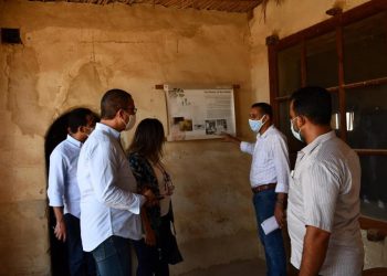 محافظ الفيوم ومساعد وزير السياحة والآثار يتفقدان متحف كوم أوشيم ومعبد قارون 2