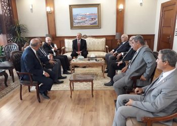محافظ بورسعيد يستقبل رئيس هيئة قضايا الدولة 2