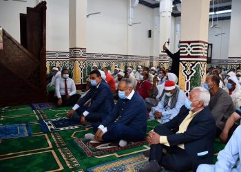  افتتاح مسجد ابراهيم عبد الجليل بيوسف الصديق بعد تجديده بـ الفيوم 2