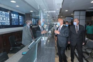 وزير النقل يشهد إفتتاح مبنى رئاسة الهيئة المصرية لسلامة الملاحة البحرية 6