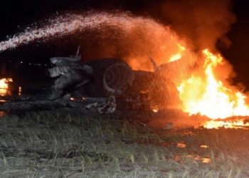 تحطم طائرة عسكرية في أوكرانيا ومقتل 22 من ركابها 1