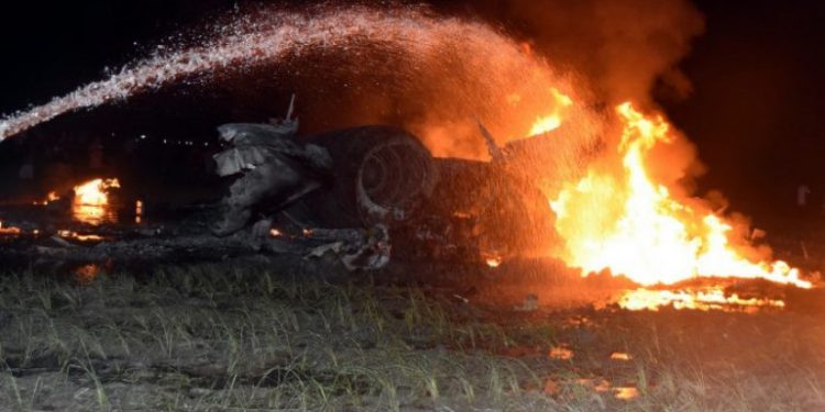 تحطم طائرة عسكرية في أوكرانيا ومقتل 22 من ركابها 1