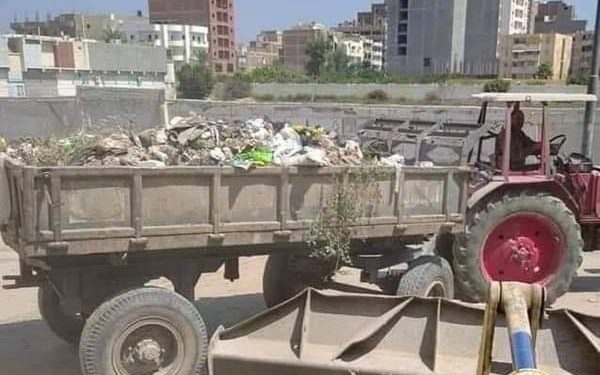 رفع القمامة بمحافظة البحيرة