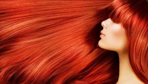 الشعر الأحمر