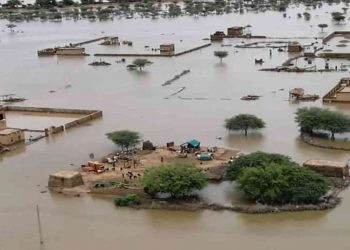 مدينة سودانية تغوص في الفيضانات