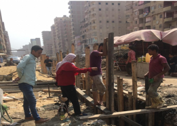 تطوير شارع أحمد عرابي بشبرا الخيمة
