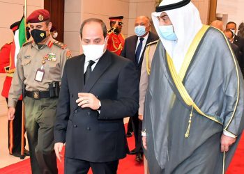 الرئيس عبدالفتاح السيسي خلال زيارته للكويت