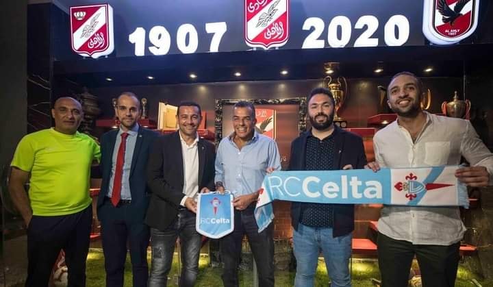 بروتوكول تعاون جديد بين الأهلي ونادي سيلتا فيجو الإسباني (صور)