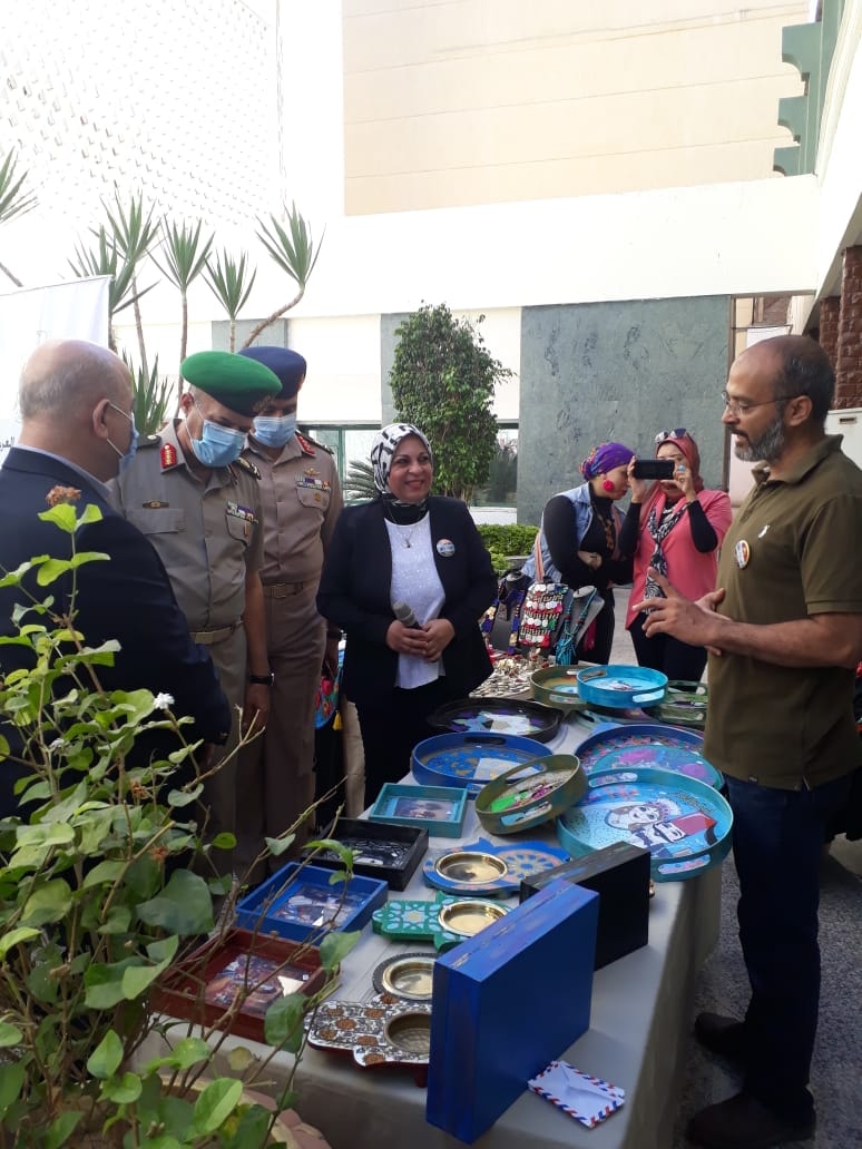 الشباب والرياضة: 10 حرف يدوية وتراثية باحتفالية «يوم مصر» بأكاديمية ناصر العسكرية (صور) 5