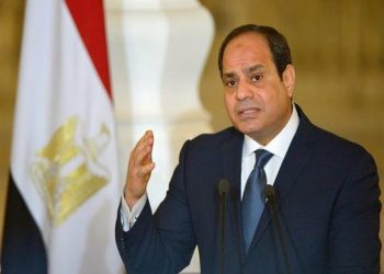 السيسي يتسلم "درع العمل التنموي العربي" لعام 2020 1