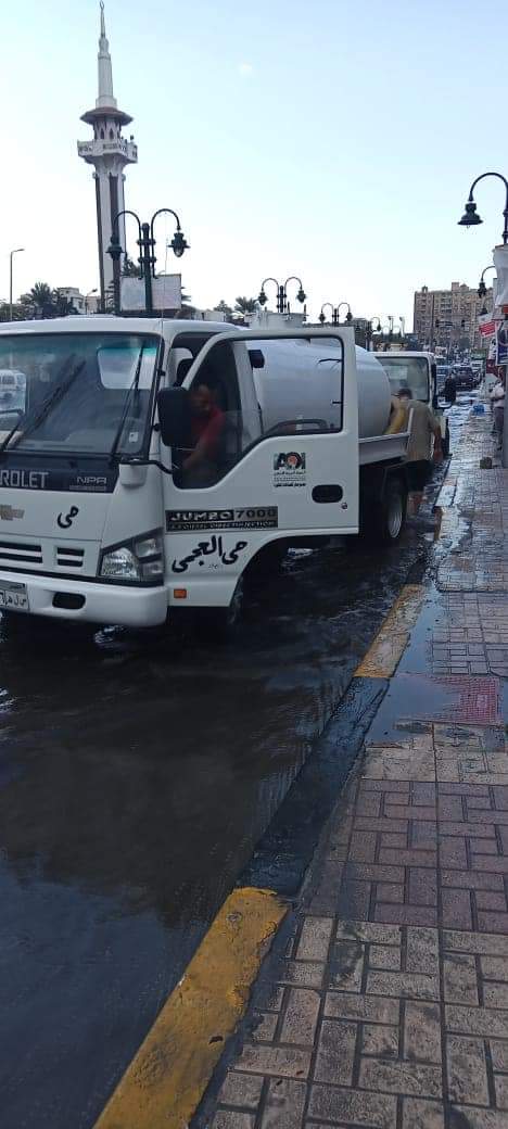 أمطار غزيرة تغرق شوارع الإسكندرية.. صور 1