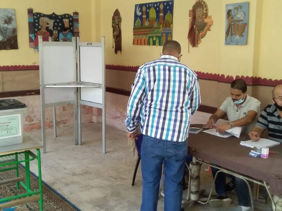 اقبال متوسط على اللجان الانتخابية بالإسكندرية 4