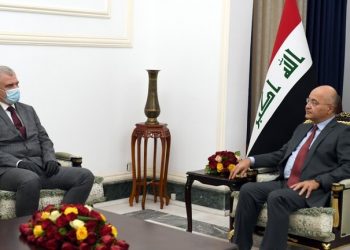برهم صالح والسفير الروسي في العراق يبحثان سبل تعزيز العلاقات بين البلدين 1