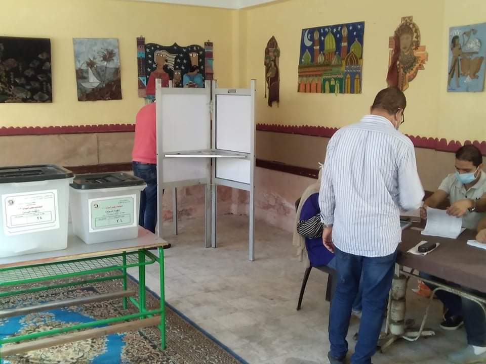 اقبال متوسط على اللجان الانتخابية بالإسكندرية 5