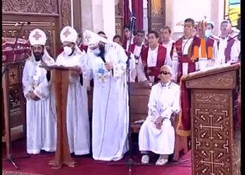 البابا تواضروس يدشن كاتدرائية السيدة العذراء ببشائر بالإسكندرية 1