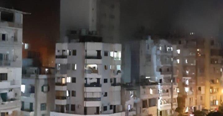 4 قتلى في انفجار خزان لمادة المازوت في بيروت 1