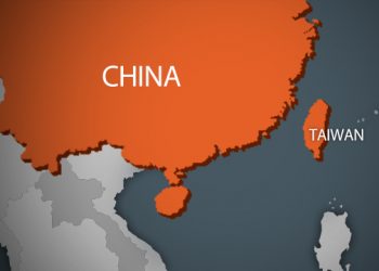 خريطة الصين وتايوان
