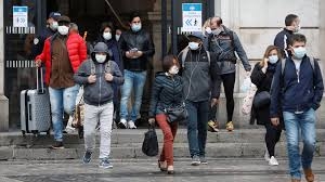 انتشار فيروس كورونا في أوروبا