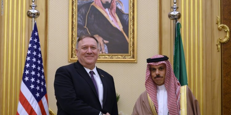 وزيرا الخارجيتين السعودي والأمريكي