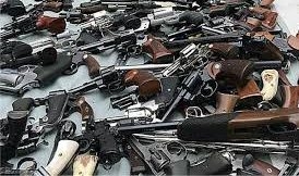 ضبط اسلحة 163 قطعة سلاح