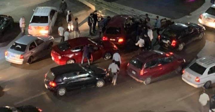 حادث سير بمنطقة المرج