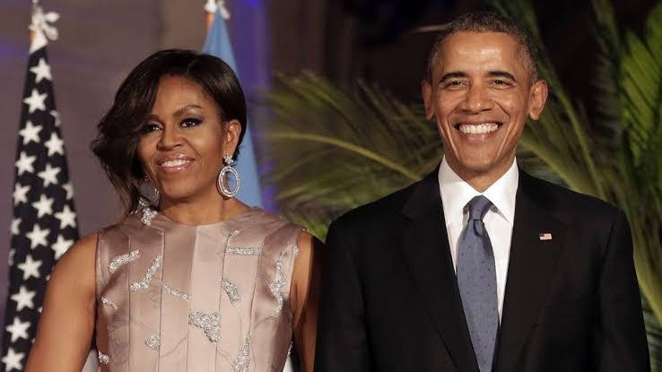 أوباما وزوجته ميشيل 