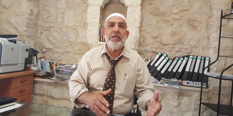 ناجح بكيرات نائب مدير عام دائرة أوقاف القدس