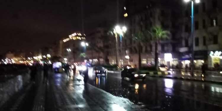 أمطار رعدية غزيرة تضرب محافظة الإسكندرية.. والمحافظة تعلن الطوارىء (صور) 1