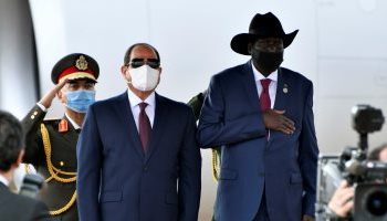 الرئيس السيسي يلتقي رياك مشار النائب الأول لرئيس جمهورية جنوب السودان 5