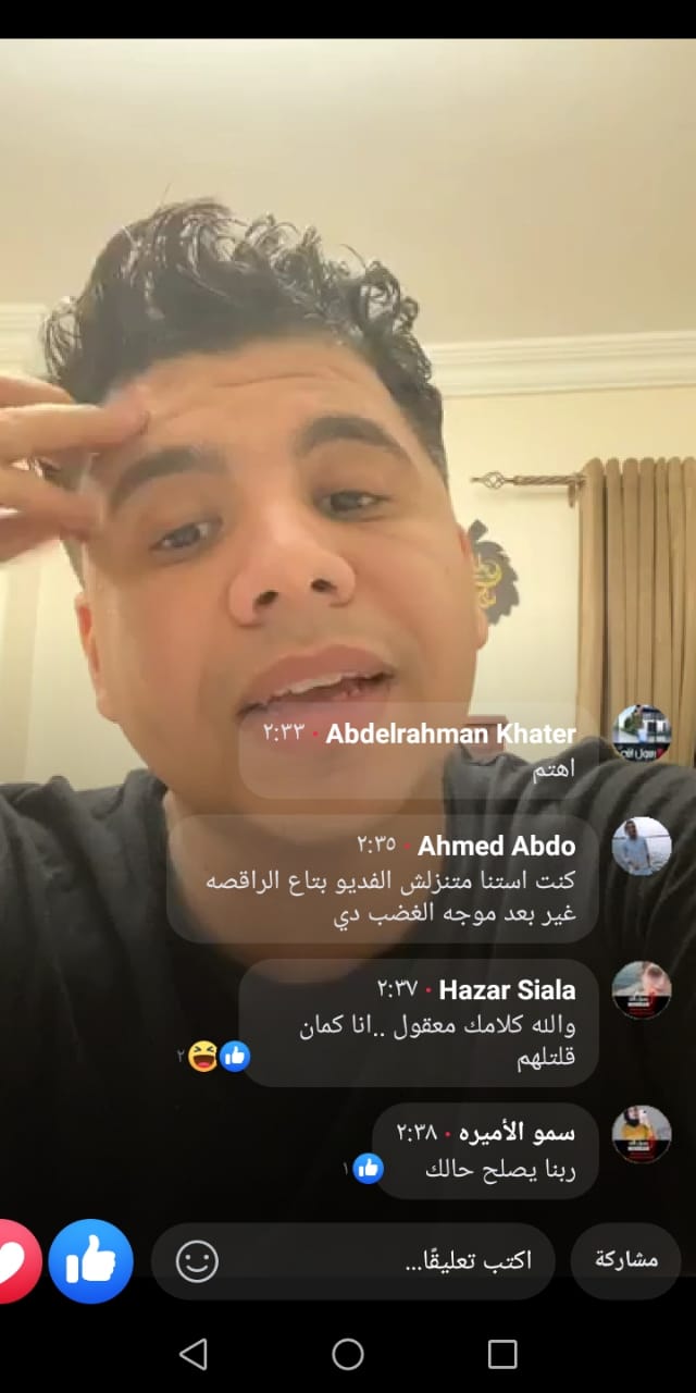 "اللي مايشوفش من الغربال يبقي أعمي".. عمر كمال ينشر فيديو للرد علي المهاجمين 2