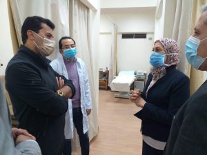 وزير الشباب والرياضة يتفقد مركز الطب الرياضي التخصصي بمدينة نصر 4