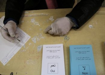 عملية الاستفتاء على التعديلات الدستورية في الجزائر