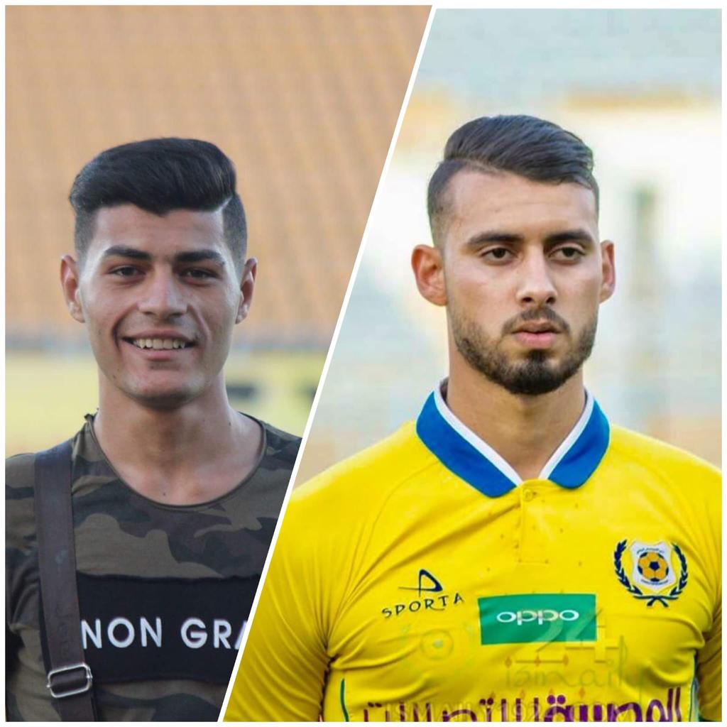 باهر المحمدي و عبد الرحمن مجدي لاعبي الإسماعيلي
