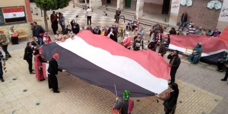 تعليم الإسكندرية تشارك بالانتخابات البرلمانية بتظاهرة في حب مصر 1