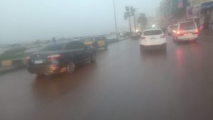عودة سقوط الأمطار وسوء الأحوال الجوية بالإسكندرية 4