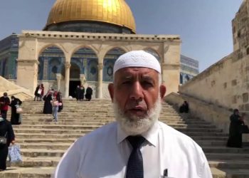 نائب مدير عام دائرة أوقاف القدس وشؤون المسجد الأقصى المبارك الشيخ ناجح بكيرات.