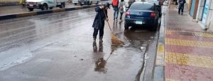 سقوط أمطار غزيرة على كافة أنحاء محافظة الإسكندرية 1
