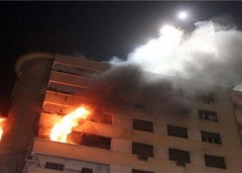 انتداب المعمل الجنائي لمعاينة حريق داخل عقار بمدينة نصر 9