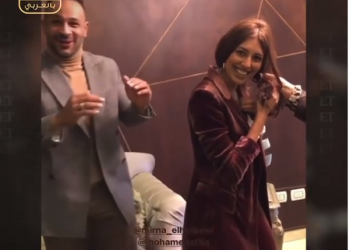 شاهد رقص محمد عطية وميرنا الهلباوي على أنغام يا دبلة الخطوبة (فيديو) 3