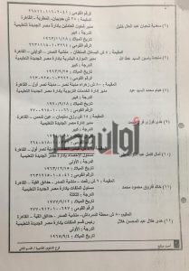 بالمستندات.. إحالة مديرة تعليم مصر الجديدة و11 من مساعديها للمحاكمة 2